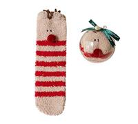 Chaussettes Noël Unisexe Soquettes À Mignon Rigolo Drôle Motif Cadeaux De Noel Pas Cher Doux Chaussettes Fantaisie Femme Christmas Socks Cadeaux Pour Garçons Et Filles Fantaisie Fête Des Enfants