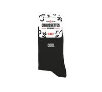 STC Chaussettes Cool pour homme noires (39-45)