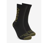 Chaussettes Oakley Factory Pilot noir vert - S