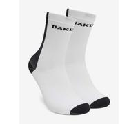 Chaussettes Oakley Icon Road Short blanc intense noir - M