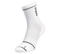 ODLO Ceramicool Reflective Socks Micro Crew - Mixte - Blanc - taille 39-41- modèle 2026