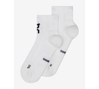 Chaussettes On Core Run Mid blanches (2 paires) - 35-38