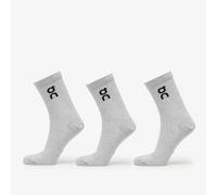 On - Logo Sock High 3-Pack - Chaussettes multifonctions - EU 43-46 - heather gray