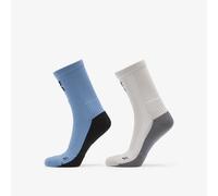 Chaussettes On Trail Sock High 2-Pack Glacier/ Dust L