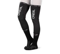 O'NEAL | Chaussettes de motocross | Motocross Enduro | Tissu tricoté pour le confort, dos en maille pour plus de ventilation| Chaussette Pro XL avec genouillère | Adulte | Noir | Taille unique