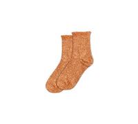 Chaussettes Orange À Feston Pailletées