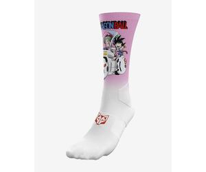 Chaussettes Otso Sublimées Dragon Ball Bulma rose blanc - XS-S