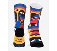 Chaussettes Pacific & Co Blinkin'Eye jaune - 42/45