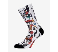 Chaussettes Pacific & Co Skull blanc - 37-41
