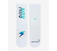Chaussettes Pacific & Co Thunder blanc turquoise 1 paire - S-M