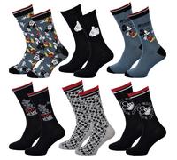 Chaussettes Pack Cadeaux Homme Licence Pack 6 Paires Mick24