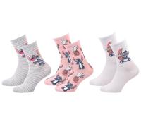Chaussettes Pack Fille DISNEY LILO ET STITCH- 3 Paires TEEN- 36/41