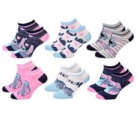 Chaussettes Pack Fille DISNEY LILO ET STITCH- 6 Paires CHILD Courtes- 36/39