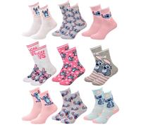 Chaussettes Pack Fille Disney Lilo Et Stitch 9 Paires Child