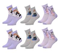 Chaussettes Pack Fille La Reine Des Neiges Pack De 6 Paires 476