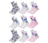 Chaussettes Pack Fille Lilo Et Stitch Pack De 9 Paires Chaussettes Surprise