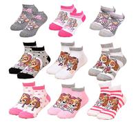 Chaussettes Pack Fille Pat Patrouille Pack De 9 Paires Sneaker Surprise