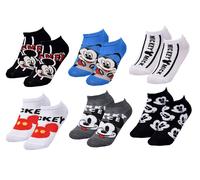 Chaussettes Pack Garçon Disney Mickey Mouse Pack De 6 Paires Sneaker 1687