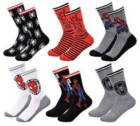 Chaussettes Pack Garçon Disney Spiderman Pack De 6 Paires 0287