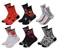 Chaussettes Pack Garçon Disney Spiderman Pack De 6 Paires 6587
