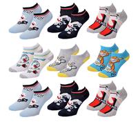 Chaussettes Pack Garçon Lapins Cretins Pack De 9 Paires Sneaker Surprise