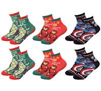 Chaussettes Pack Garçon Marvel Avengers Pack De 6 Paires 9647