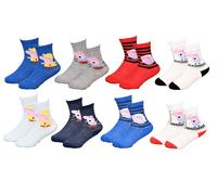 Chaussettes Pack Garçon Peppa Pig Pack De 8 Paires 9551