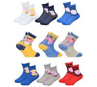 Chaussettes Pack Garçon Peppa Pig Pack De 9 Paires Chaussettes Surprise