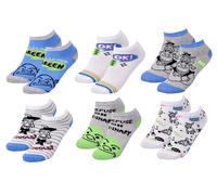 Chaussettes Pack Garçon Shrek Pack De 6 Paires Sneaker 6187