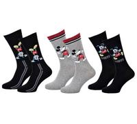 Chaussettes Pack Homme DISNEY MICKEY MOUSE- Pack 3 Paires MICK24-39/42