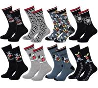 Chaussettes Pack Homme DISNEY MICKEY MOUSE- Pack 8 Paires MICK24-39/42