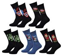 Chaussettes Pack Homme Marvel Avengers Pack 5 Paires Aven24