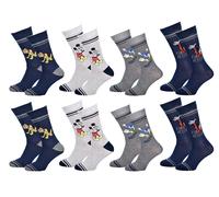 Chaussettes Pack Homme Mickey Pack De 8 Paires 1087