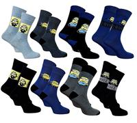 Chaussettes Pack Homme Minions Pack De 8 Paires 3667