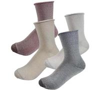Chaussettes Pailletées Femme - Brillez jusqu’au bout des pieds et ajoutez une touche d’élégance à votre quotidien avec ce brillant subtil qui sublime toutes vos tenues. ! Lot de 4 - Idée cadeau