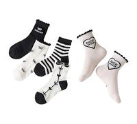 Chaussettes Paillettes Enfant Fille Fantaisie Originales Confortable Personnage Écoliers Douces Cheville en respirante quotidiennes pour filles et garçons de 1 à 12 ans confortables un décontracté