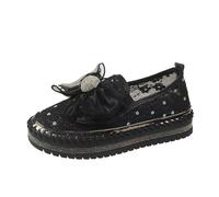 Chaussettes Paillettes Femme Chaussettes A Tennis Confortable Basket De Ville Chaussure Antidérapante Rose Lifestyle Talon Compensé Plateforme Compensee Baskets Femmes Montantes Maman Toile Noire