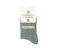STC Paire de chaussettes Paillettes Passionnée