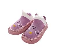 Chaussettes Pantoufle Chaussons Bébé antidérapantes thermique épais hiver Chaussures D'intérieur Jeunes Enfants Large Légères pour Marche Course Nouveau-nées Cadeau pour bébé