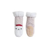 Chaussettes pantoufles tendance pour modèle duveteux de polaires chaudes confortables et douces pour tout-petits idéales en hiver comme à la maison