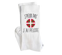 Chaussettes Pelote Basque Pelote Taille 41-45 | Cadeau Fantaisie Original Drôle Anniversaire Noël Humour