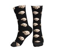 Chaussettes Personnalisée avec photo Chaussettes amusantes Personnalisé avec image, Chaussette Femme personnalisé avec visage, Ajoutez la photo du chien, chat ou d’un autre animal de compagnie Cadeau