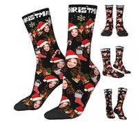 Chaussettes personnalisées avec visages, photos et textes