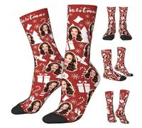Chaussettes personnalisées avec visages, photos et textes