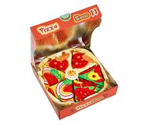 Chaussettes Pizza Boite Homme Femme-Chaussettes Humour Fantaisie Humoristique Rigolote pour Papa Ado Garçon- Cadeau Original Drole Utile Insolite Anniversaire Idee Cadeau Noel Saint Valentin Pâques