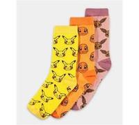 Chaussettes - Pokemon - Pack De 3 Crew T35/38 G