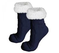 Chaussettes polaires mixtes Vivezen - Taille 40-45 - Bleu marine