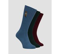 Chaussettes Polo Ralph Lauren 3-pack 449p04718-999