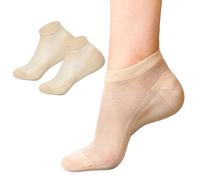 Chaussettes pour augmenter la hauteur - Booster de hauteur invisible de 2 pièces | Semelles pour chaussures souples, semelles respirantes pour les différences de longueur des jambes, baskets, bottes