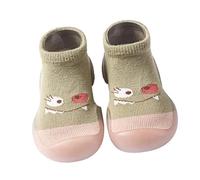 Chaussettes pour bébé, Mignonnes, Douces, Résistantes à L'usure, en Caoutchouc Souple, Respirantes, en Coton, pour bébé, Tout-petits, Chaussettes (Rose)
